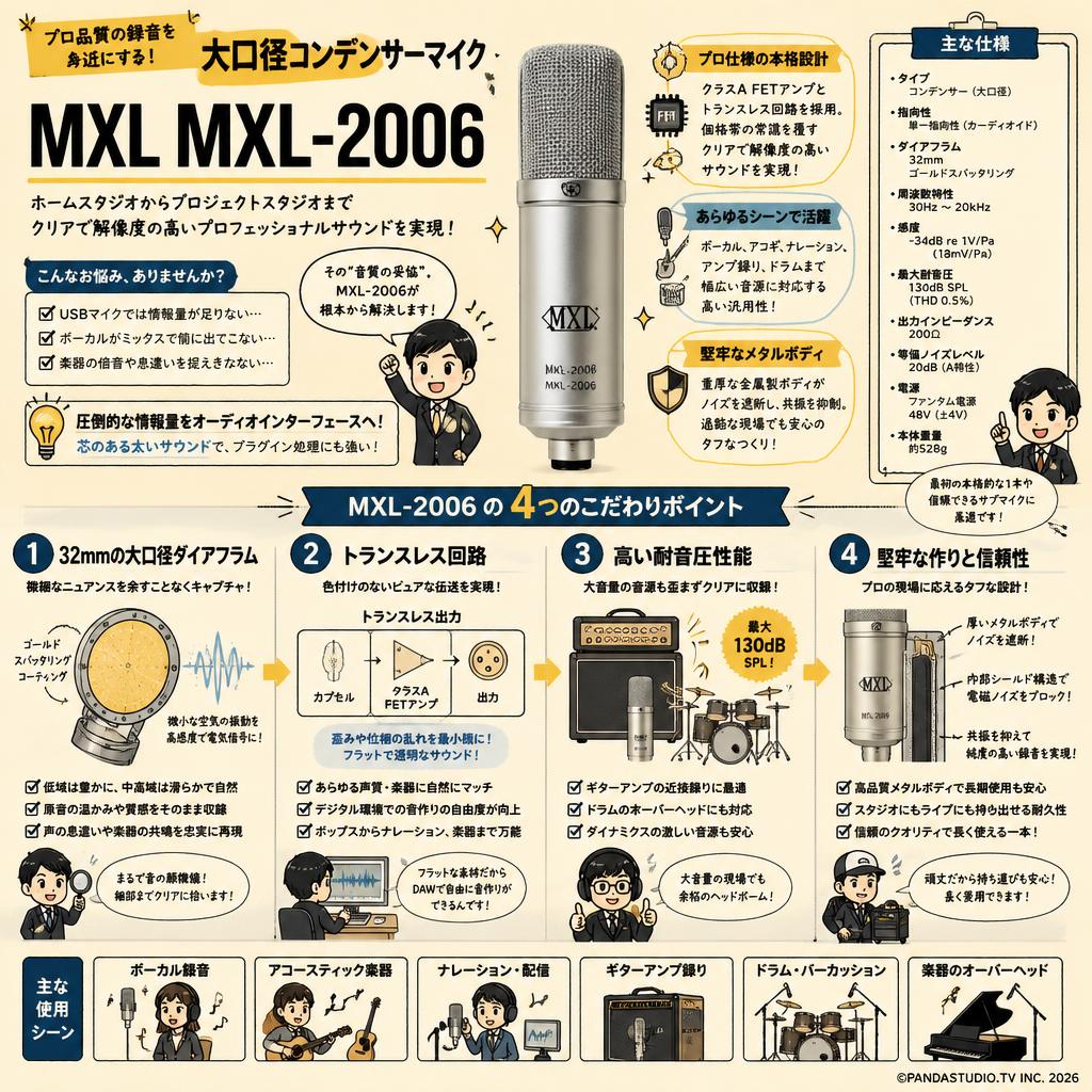 MXL  MXL-2006 概要