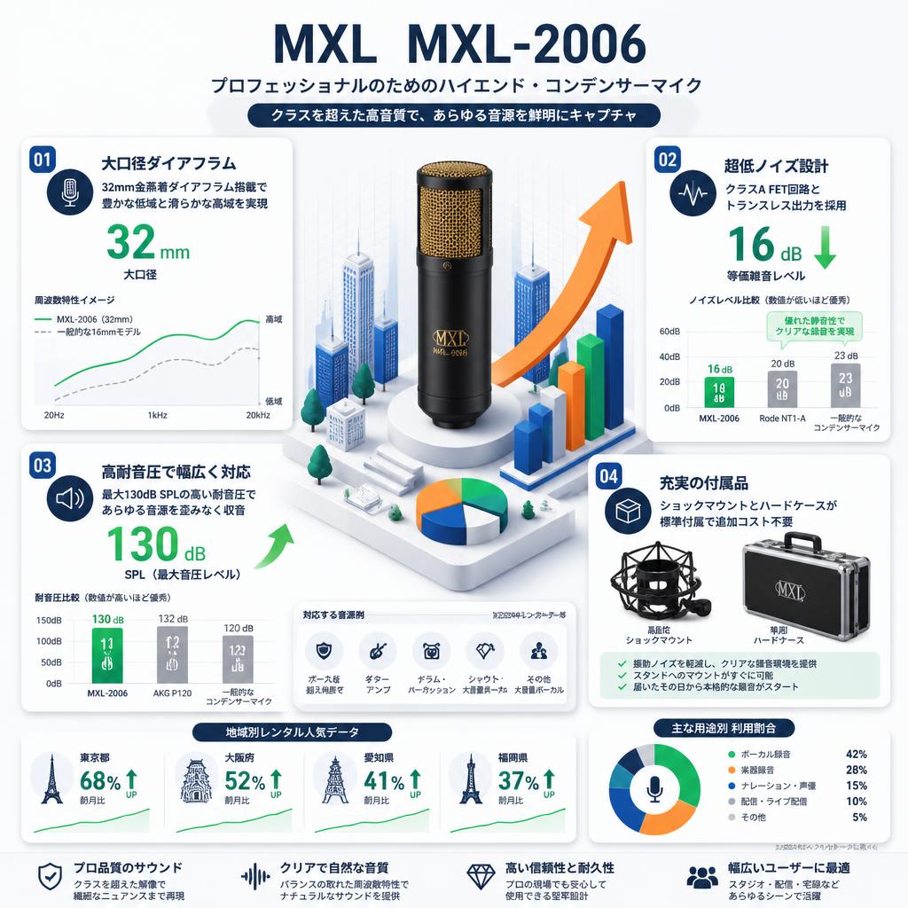 MXL  MXL-2006 セールスポイント