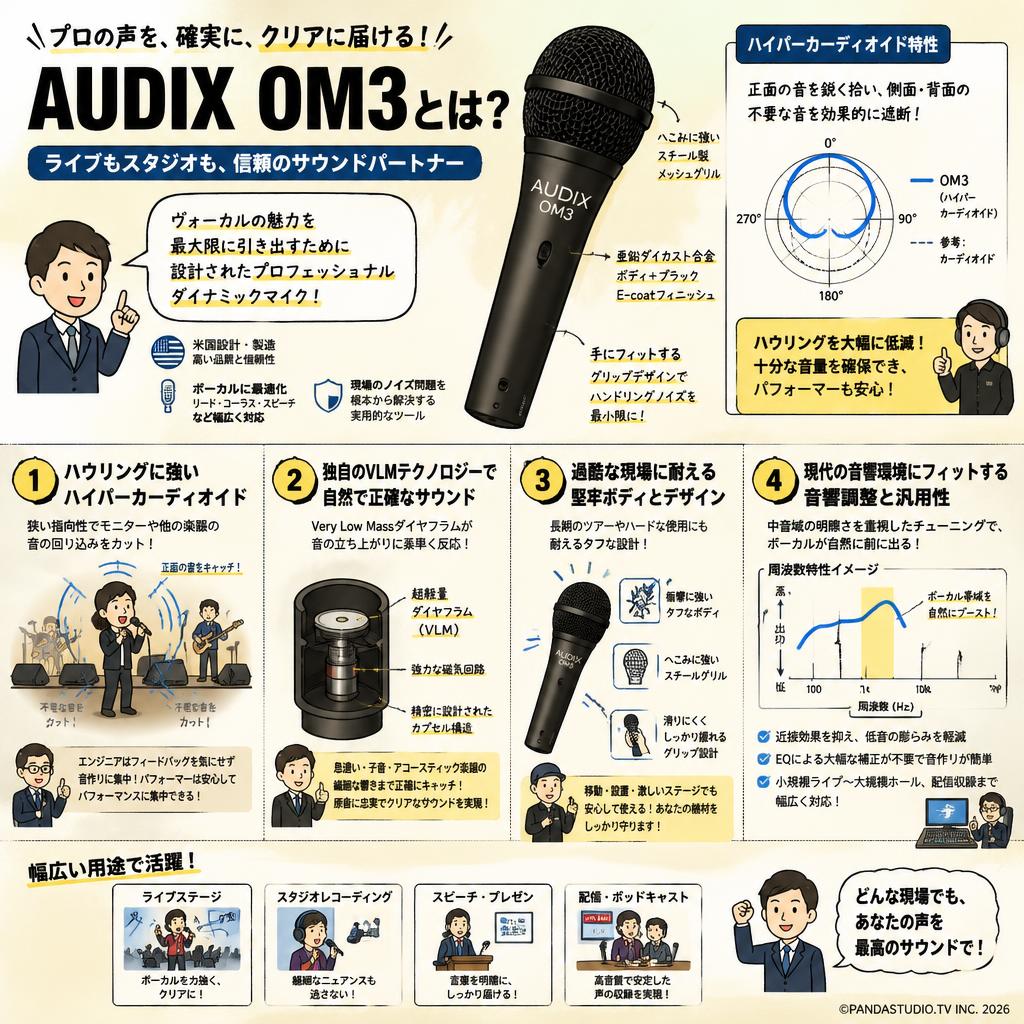 AUDIX OM3 概要
