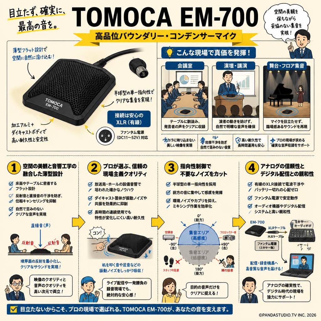 TOMOCA EM-700 概要