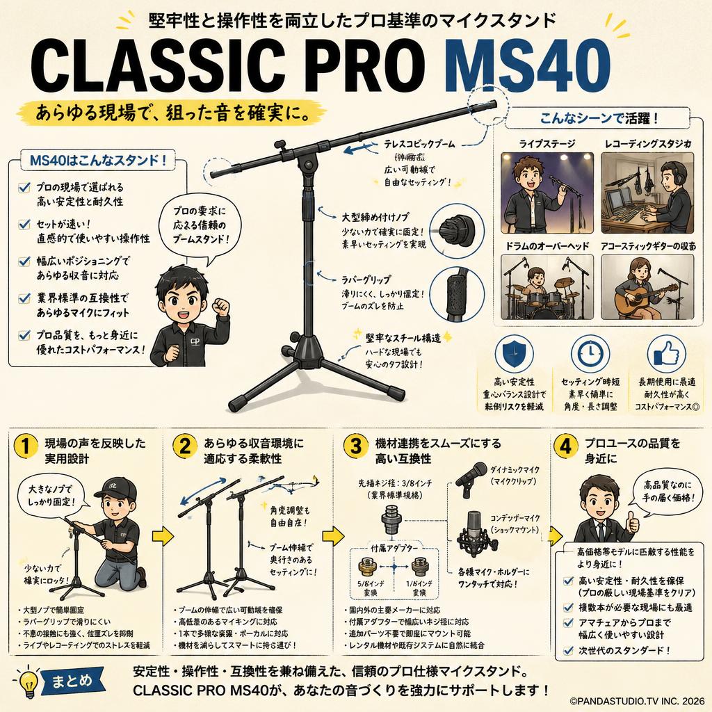 CLASSIC PRO MS40 概要