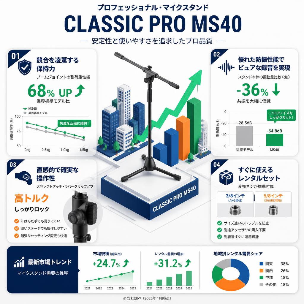 CLASSIC PRO MS40 セールスポイント