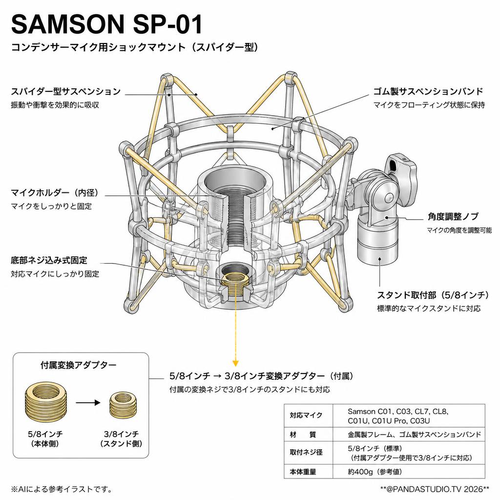 SAMSON SP-01 スペック