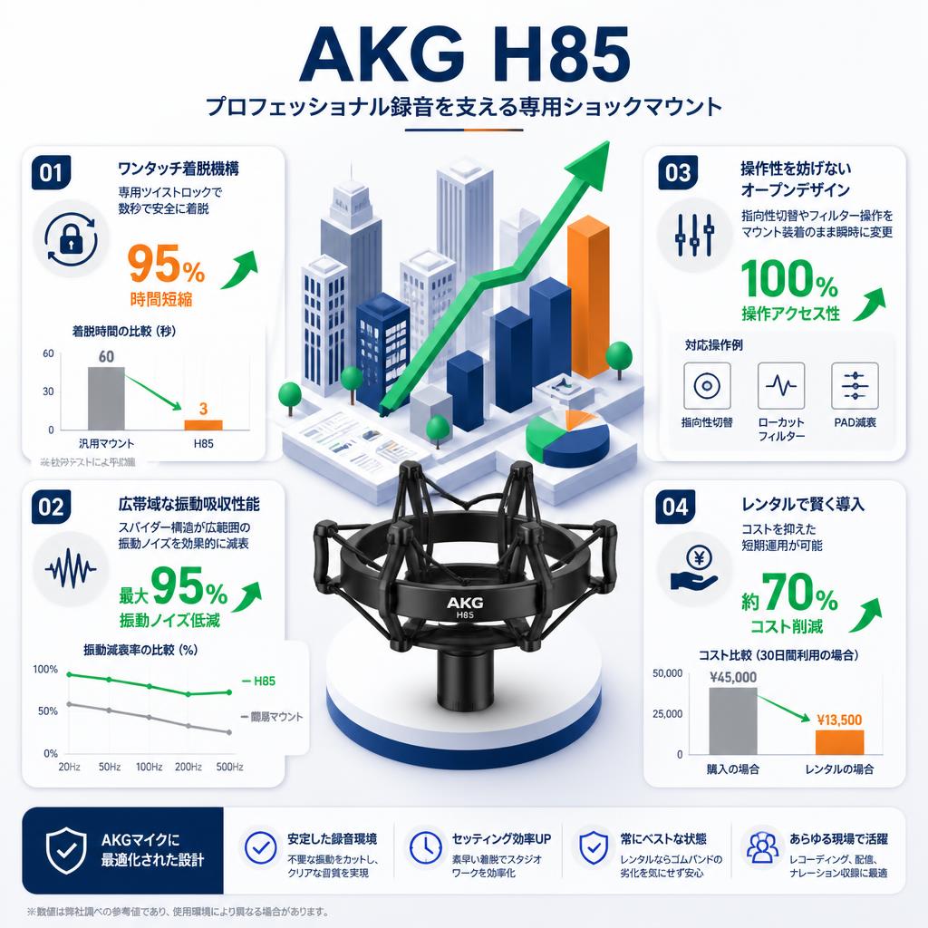 AKG  H85 セールスポイント