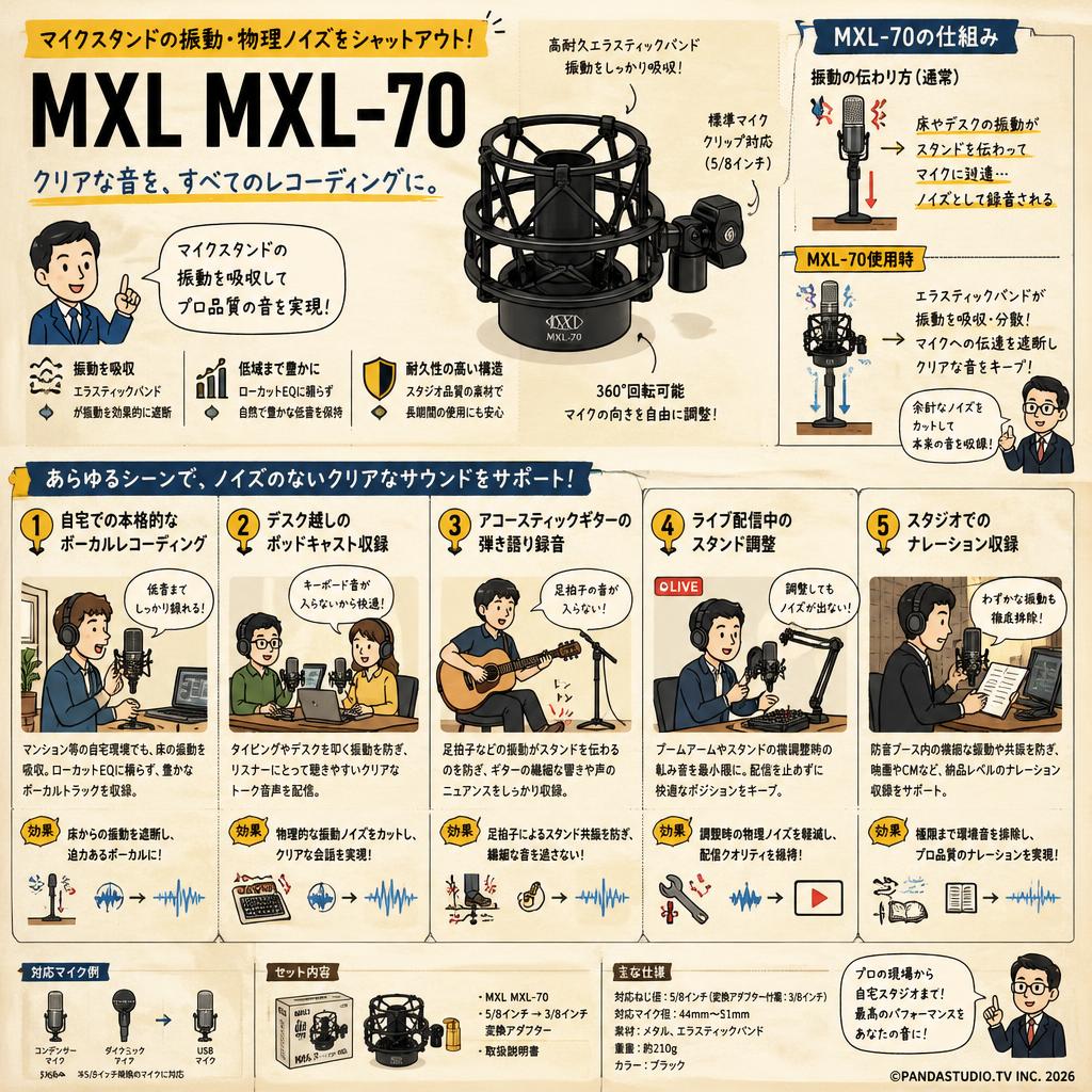 MXL MXL-70 用途