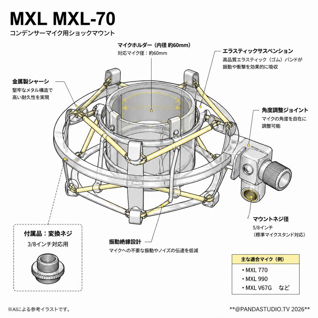 MXL MXL-70 スペック