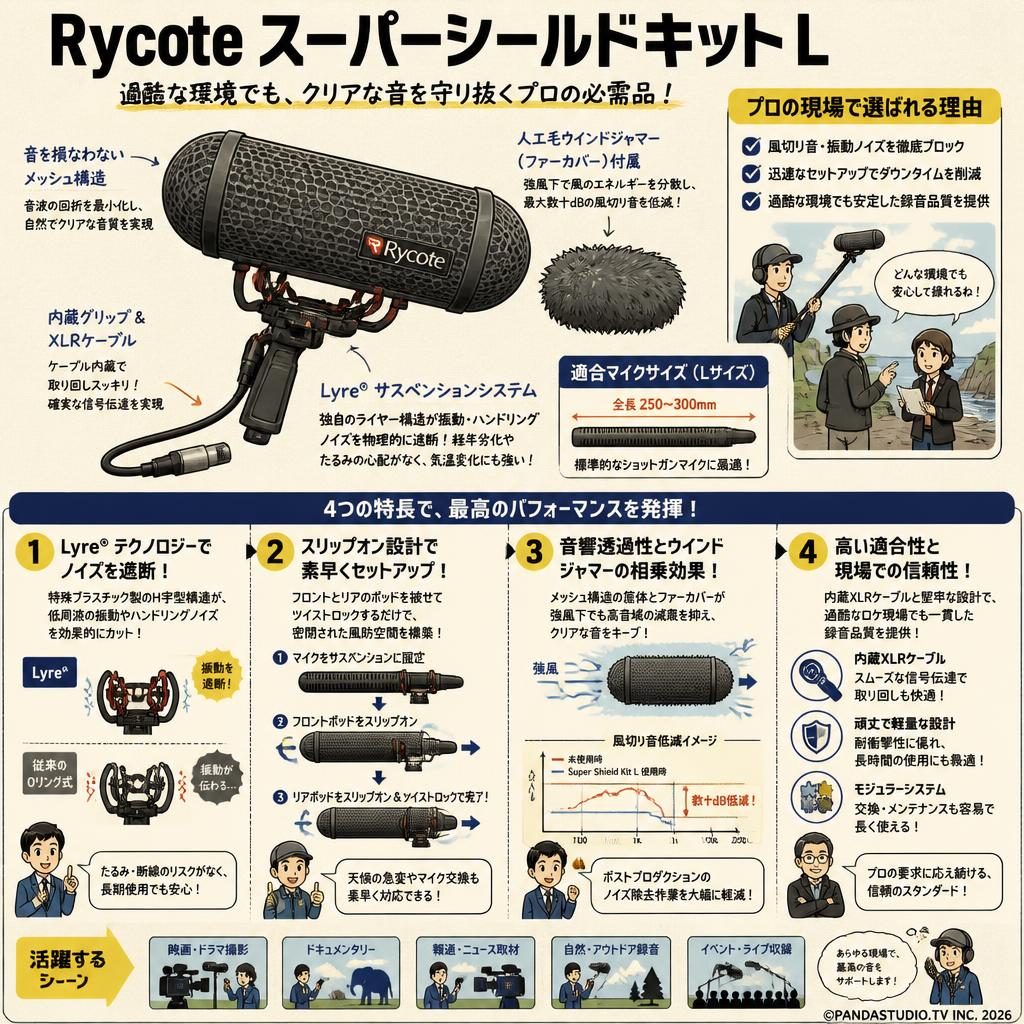 Rycote Super Shield Kit L 概要