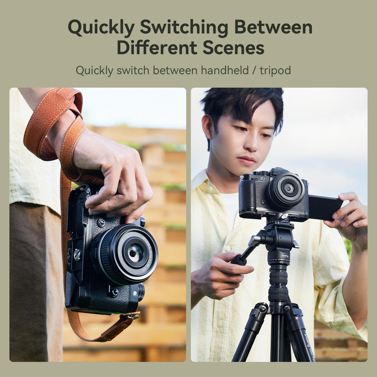 SmallRig Nikon Zf用L型グリップ (4262) | パンダスタジオ・レンタル