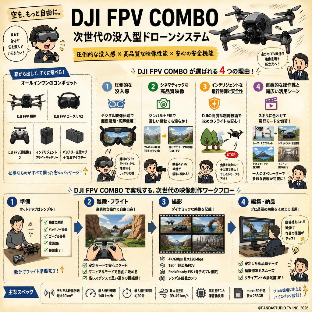 DJI FPV COMBO 概要