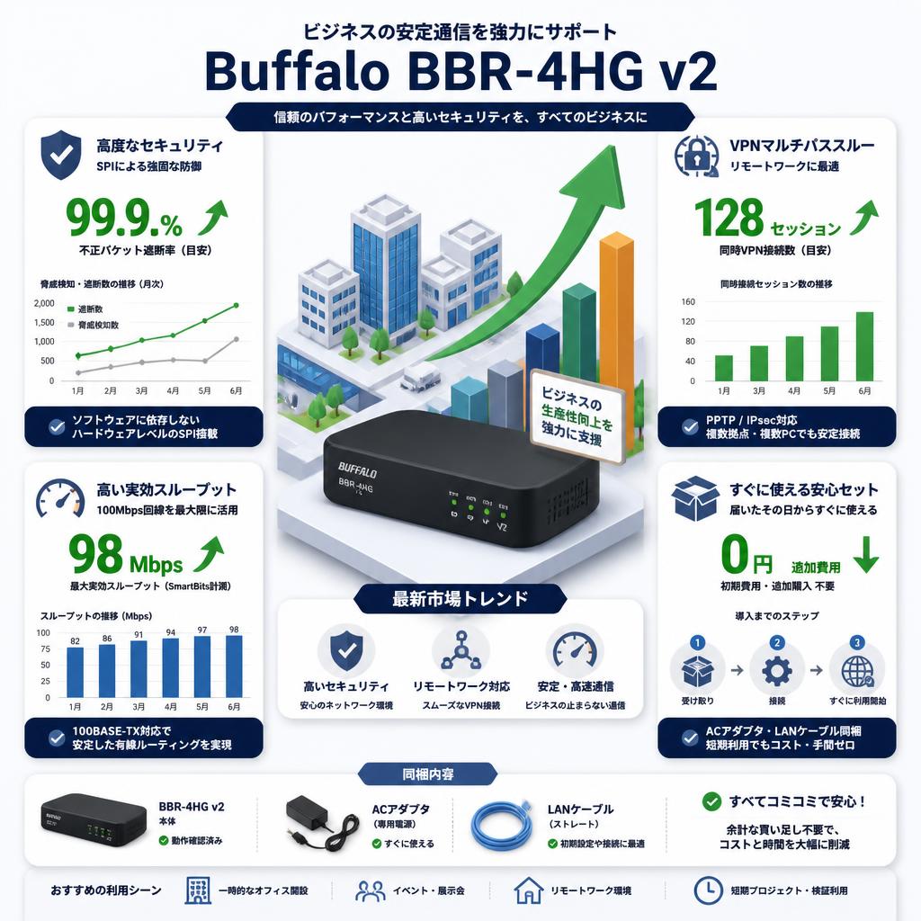 Buffalo BBR-4HG v2 セールスポイント