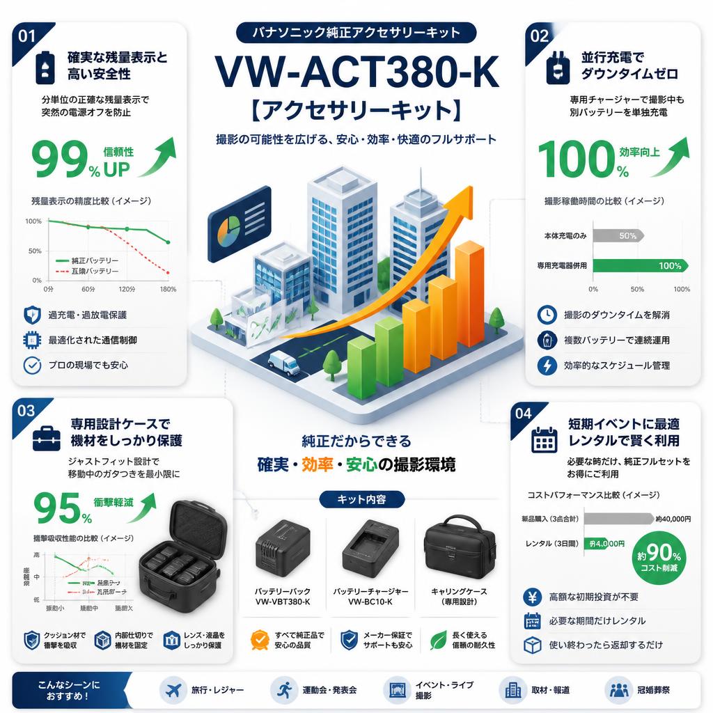 Panasonic VW-ACT380-K [アクセサリーキット] セールスポイント