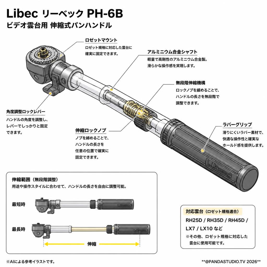 Libec リーベック PH-6B スペック
