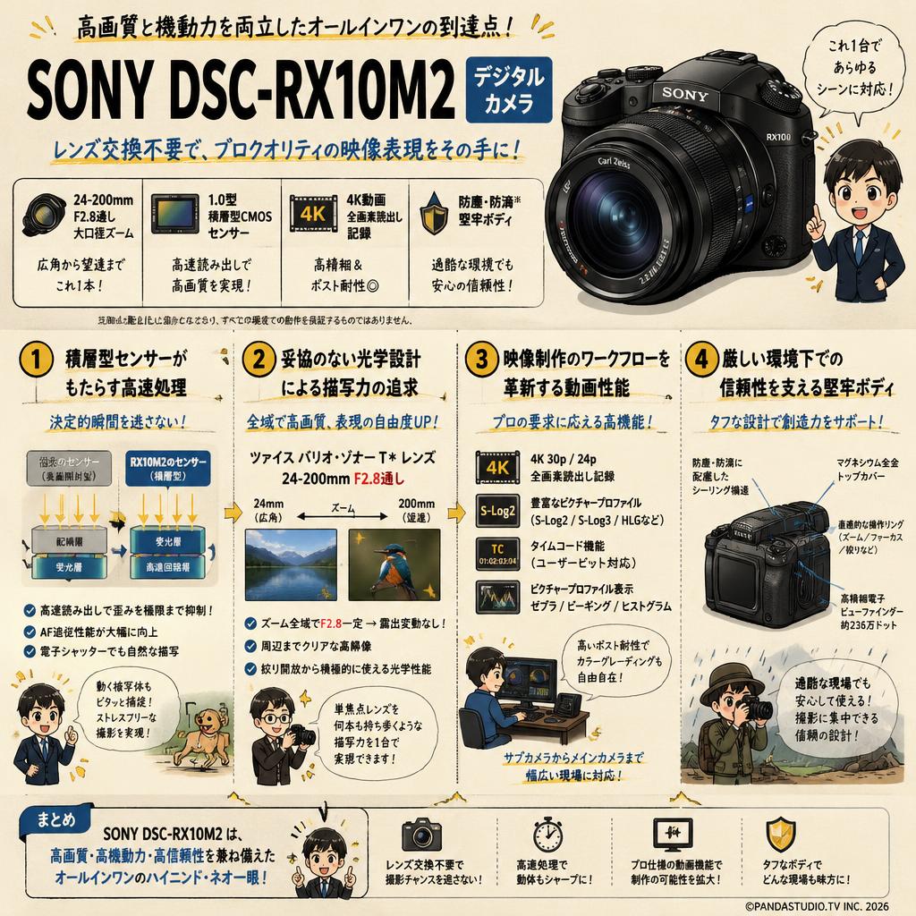 SONY DSC-RX10M2 デジタルカメラ 概要