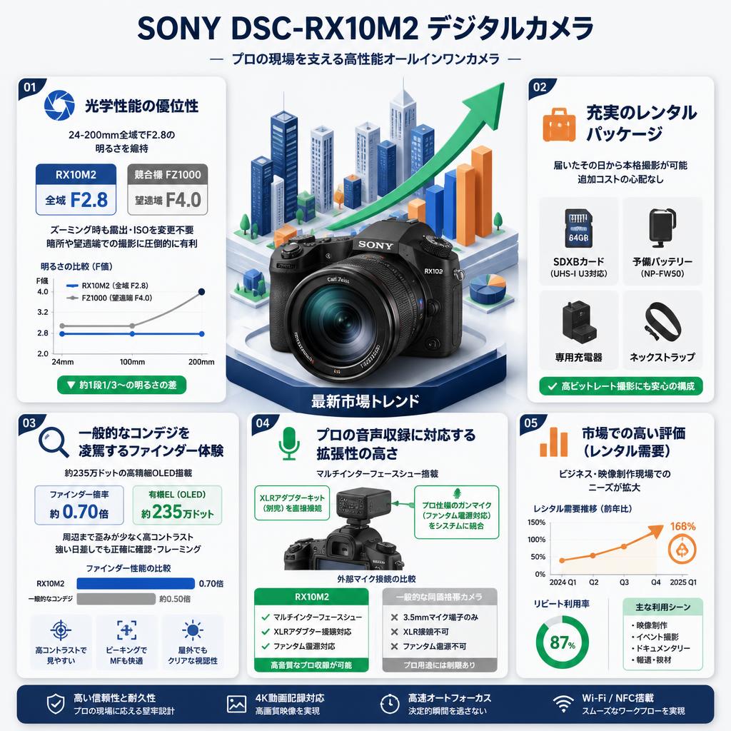 SONY DSC-RX10M2 デジタルカメラ セールスポイント