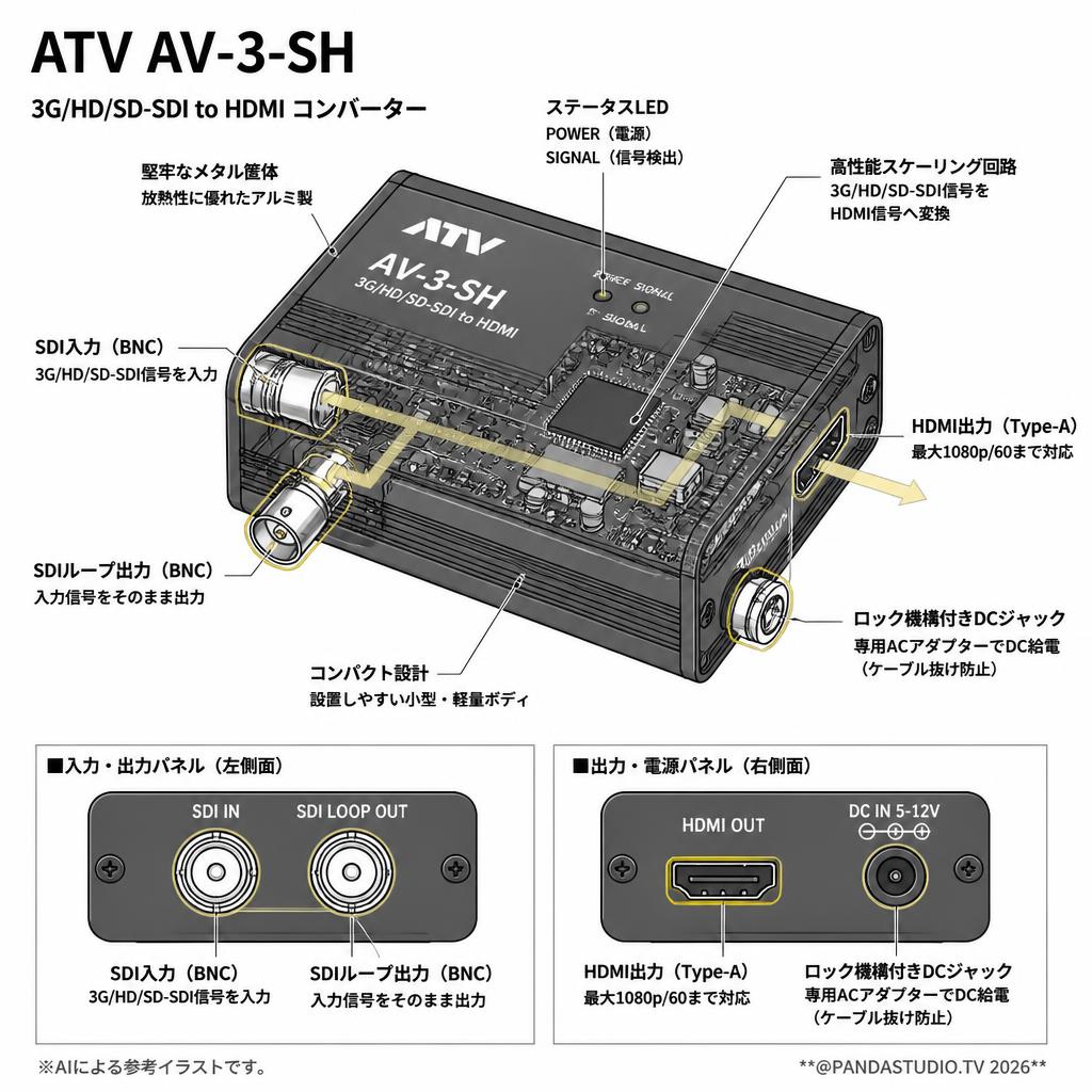 ATV AV-3-SH スペック