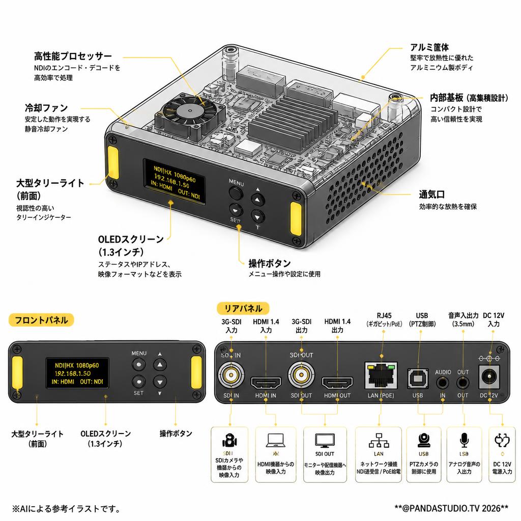 Science Image NDI HD Mini スペック