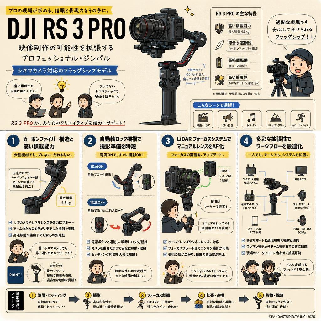 DJI RS 3 Pro 概要