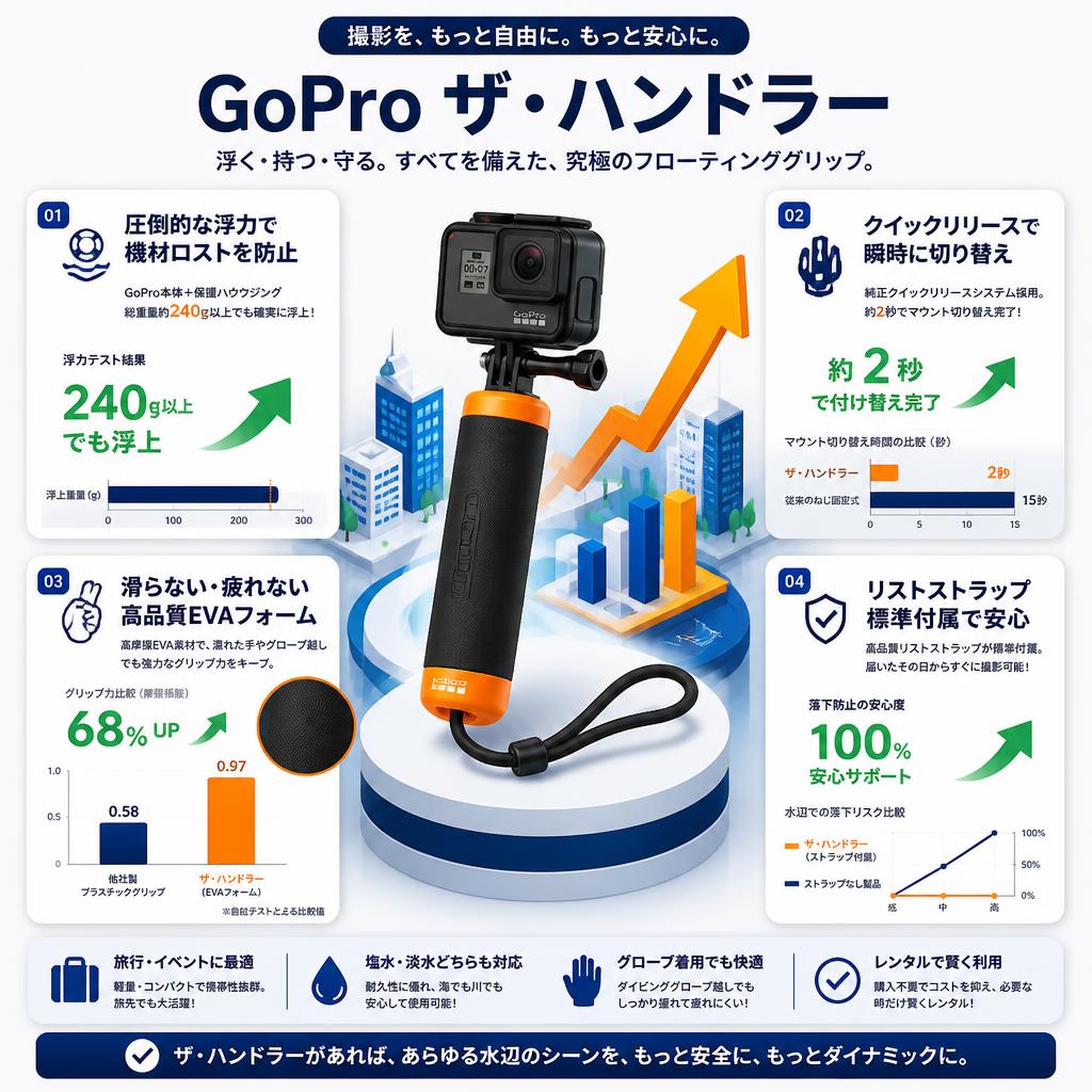 GoPro ザ・ハンドラー セールスポイント