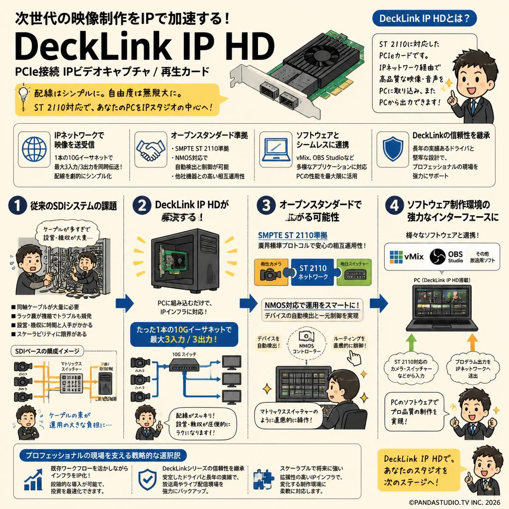 DeckLink IP HD 概要