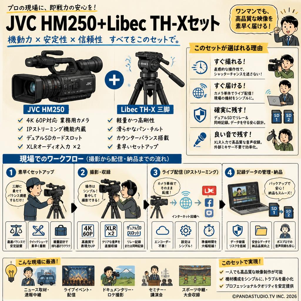 JVC HM250＋Libec TH−Xセット 概要