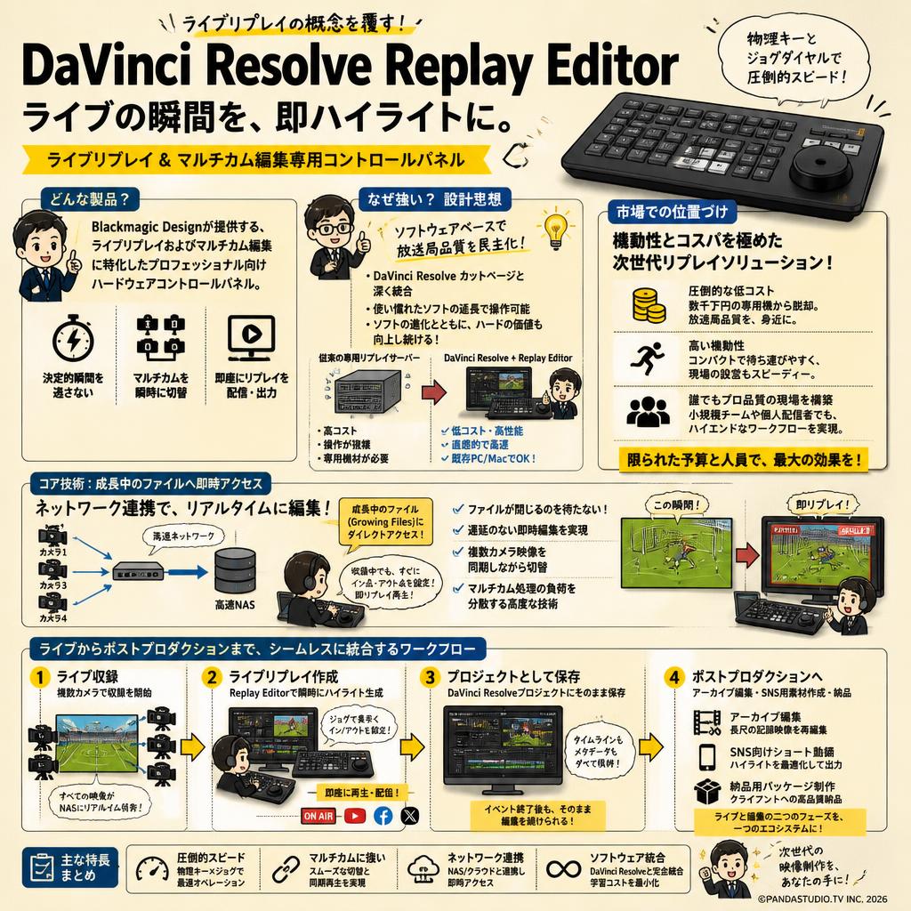 DaVinci Resolve Replay Editor 概要