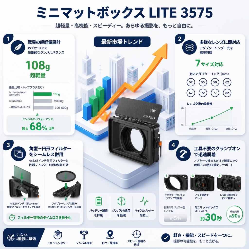 ミニマットボックス LITE  3575 セールスポイント