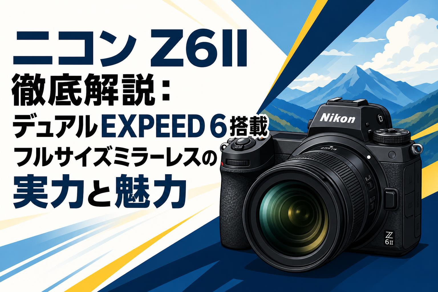 ニコン Z6II 徹底解説：デュアルEXPEED 6搭載フルサイズミラーレスの実力と魅力