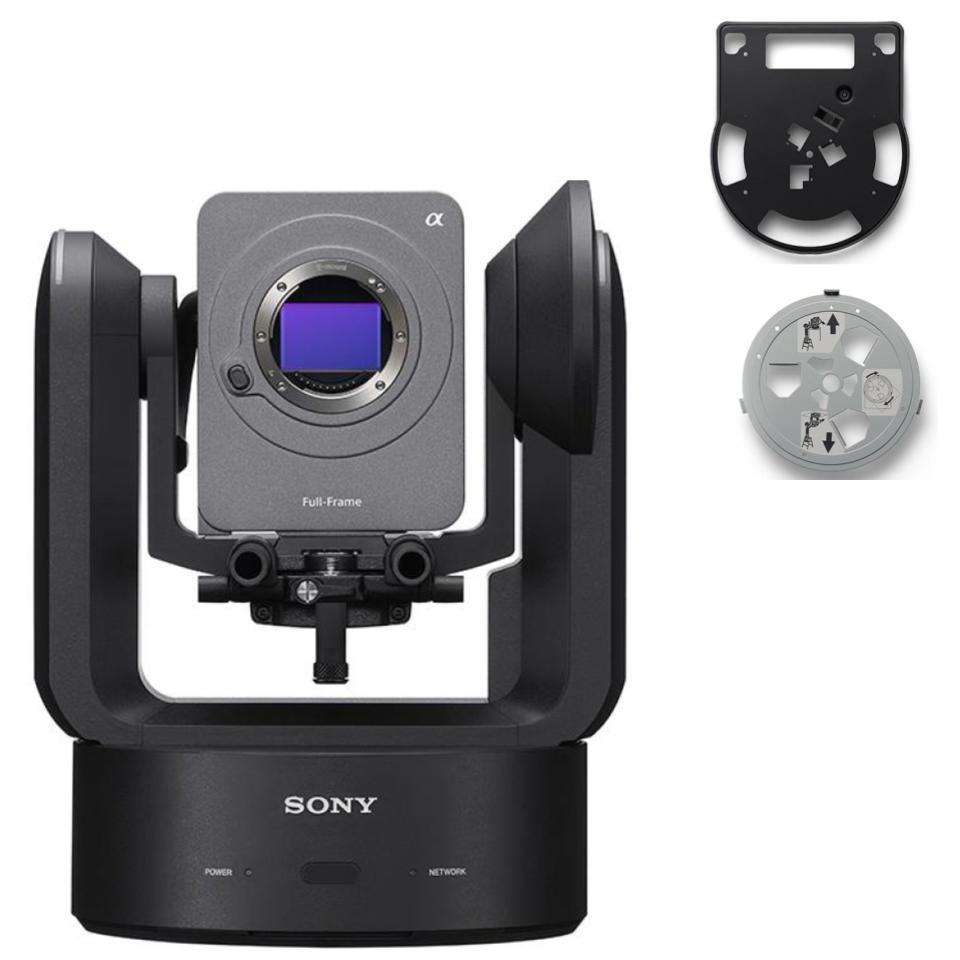 SONY 4K PTZ レンズ交換式リモートカメラ  FR7 天井取付金具付属 【法人のみレンタル可】