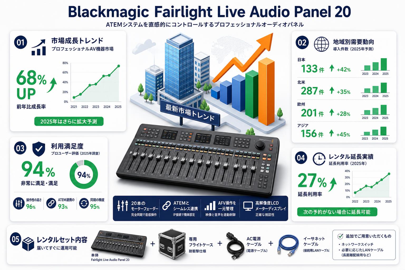 Blackmagic Fairlight Live Audio Panel 20 FAQ（よくある質問と答え）