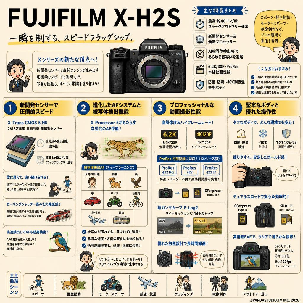 FUJIFILM X-H2S 概要
