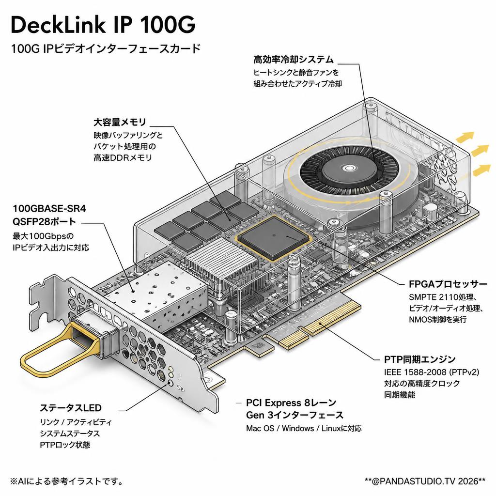 DeckLink IP 100G スペック
