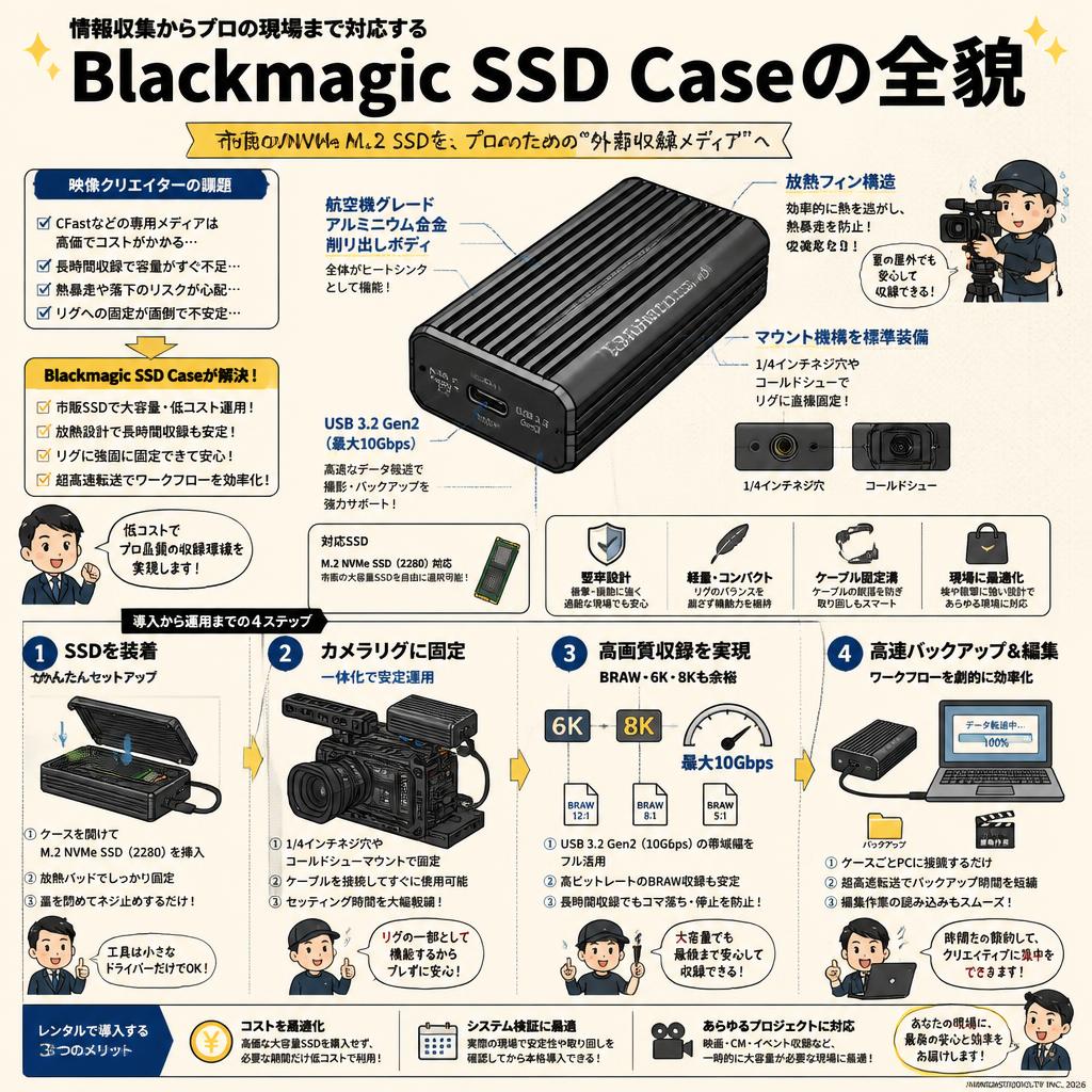 Blackmagic SSD Case 概要