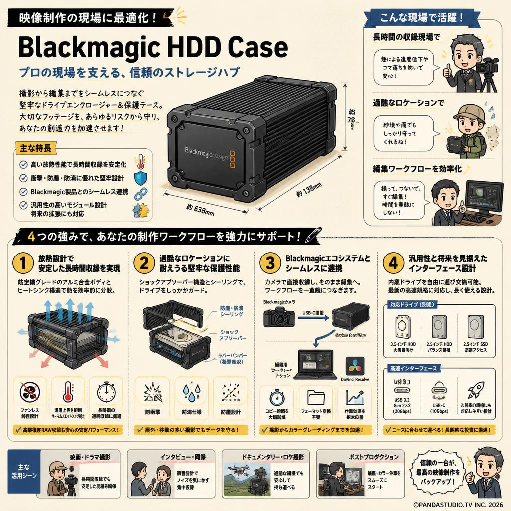 Blackmagic HDD Case 概要
