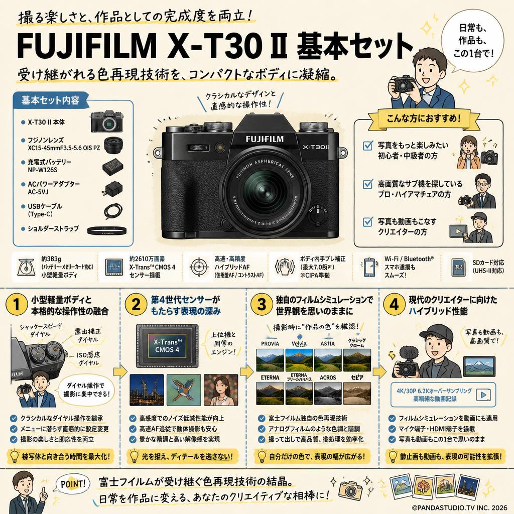 FUJIFILM X-T30 II 基本セット 概要