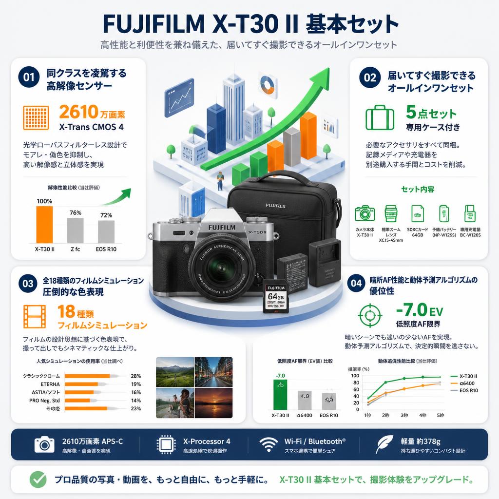 FUJIFILM X-T30 II 基本セット セールスポイント