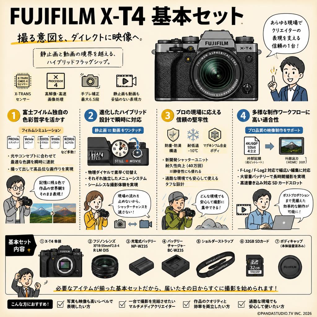FUJIFILM X-T4 基本セット 概要