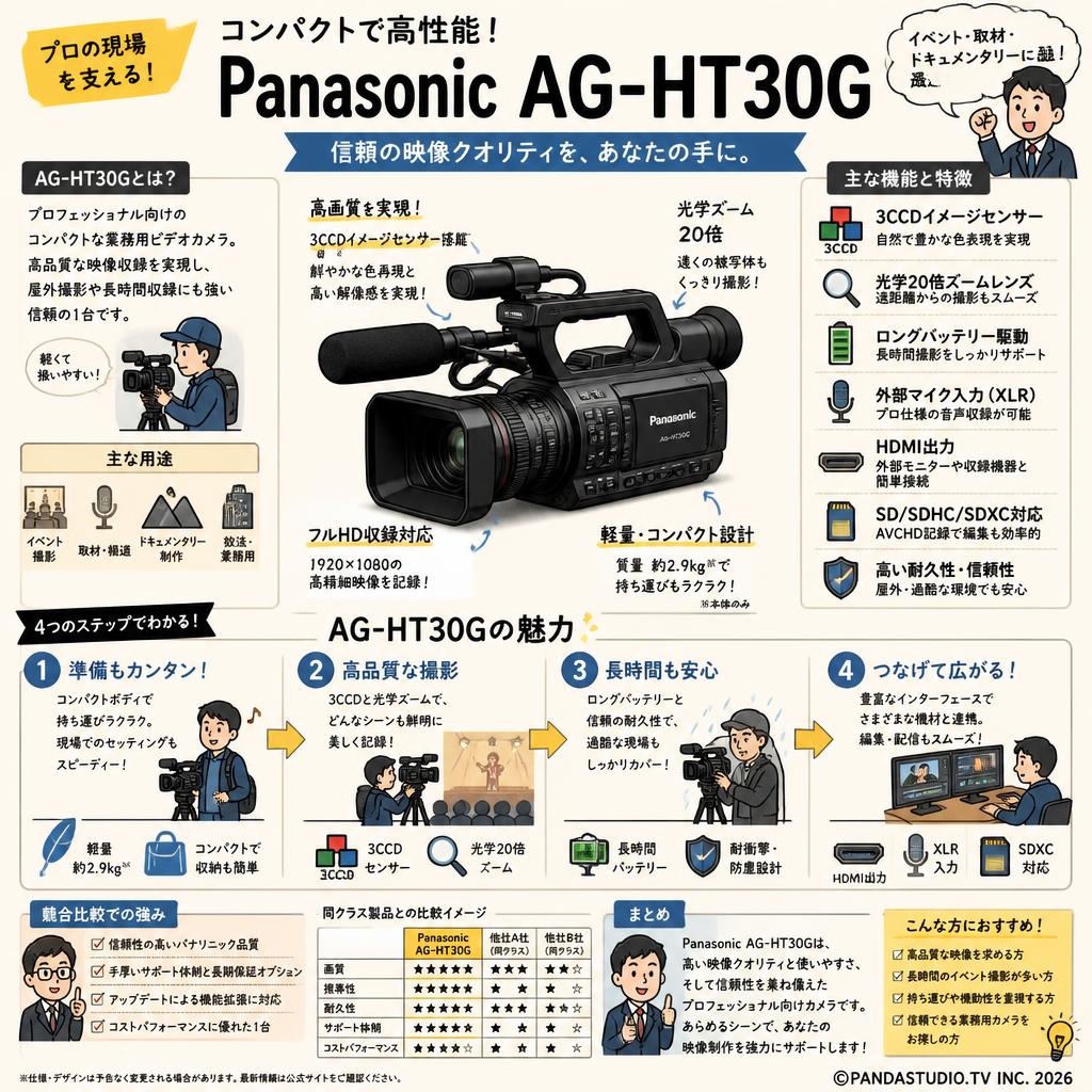 Panasonic AG-HT30G 概要
