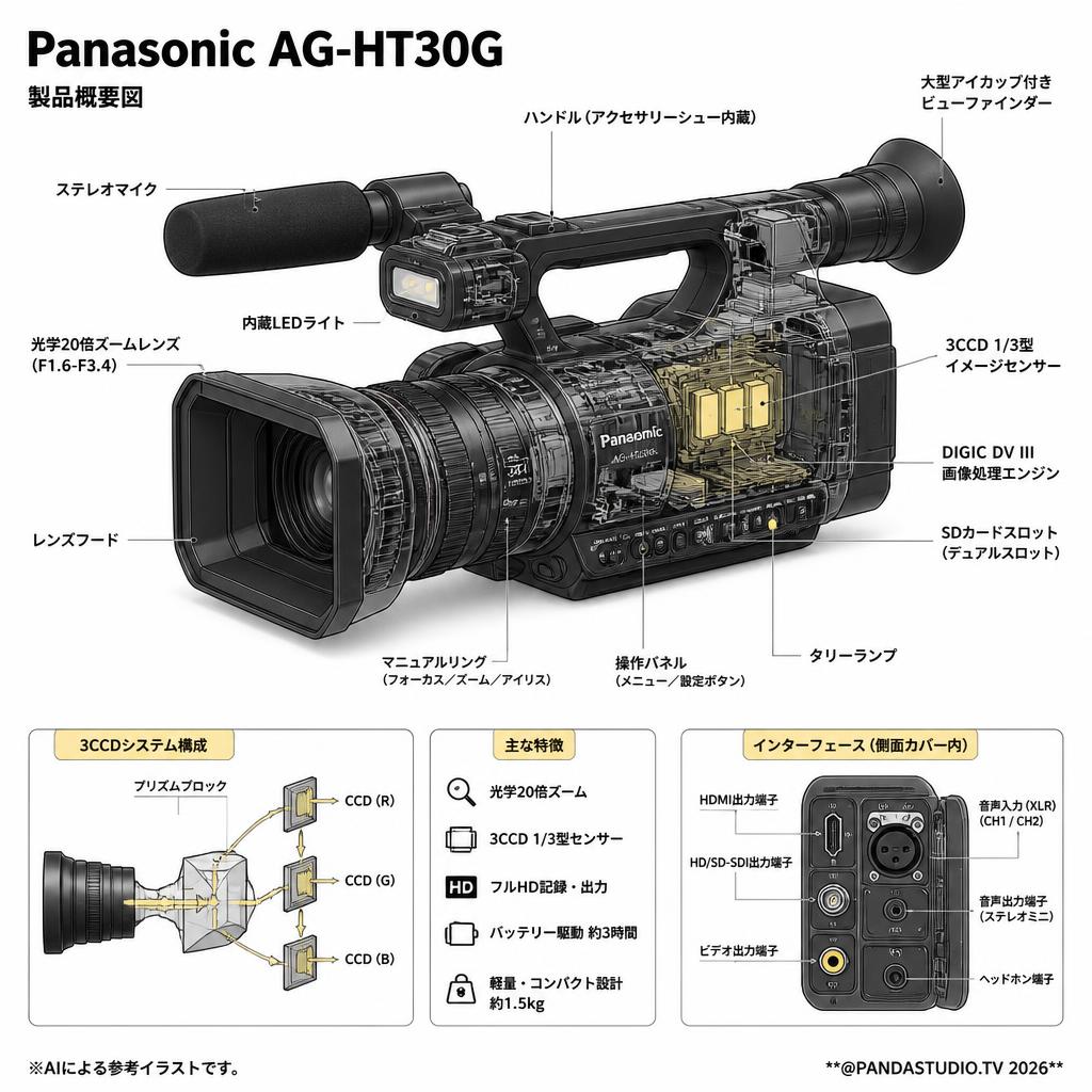 Panasonic AG-HT30G スペック