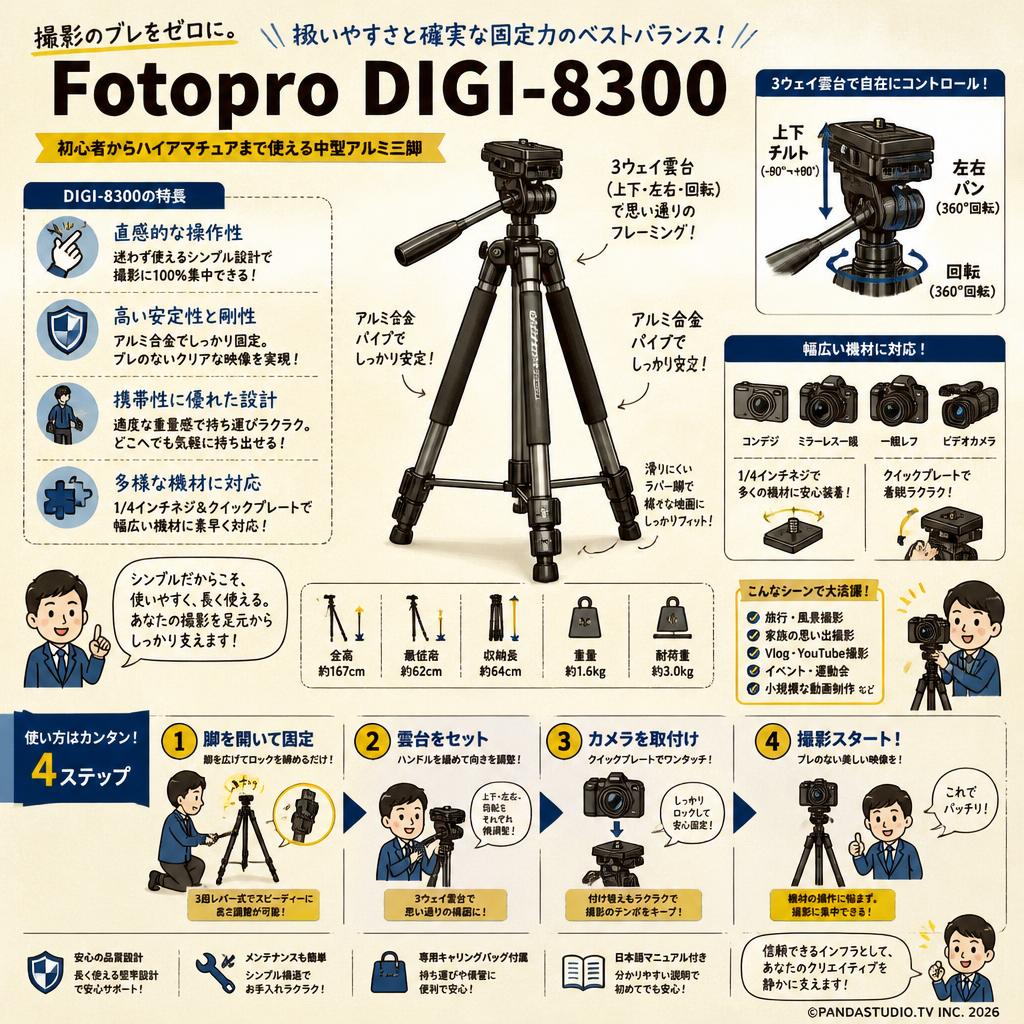 Fotopro DIGI-8300 概要