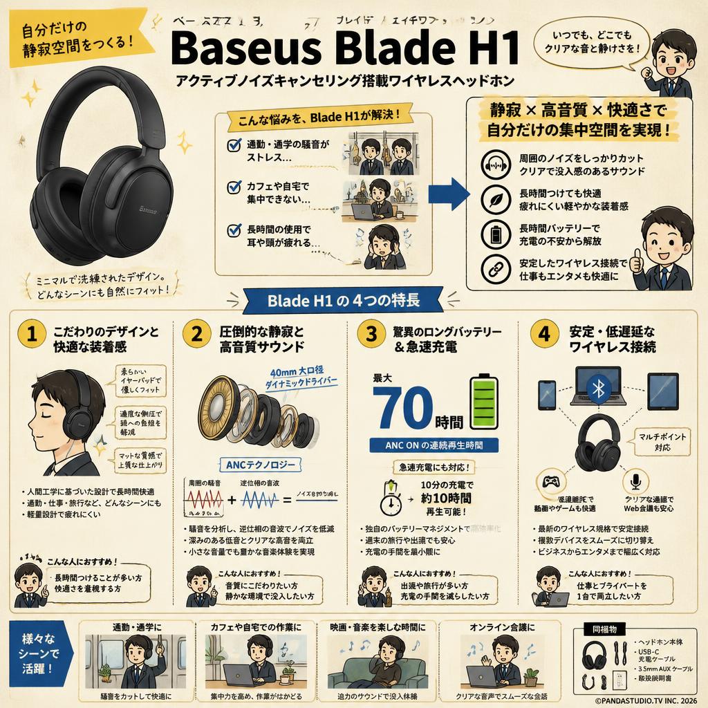 Baseus Blade H1 概要