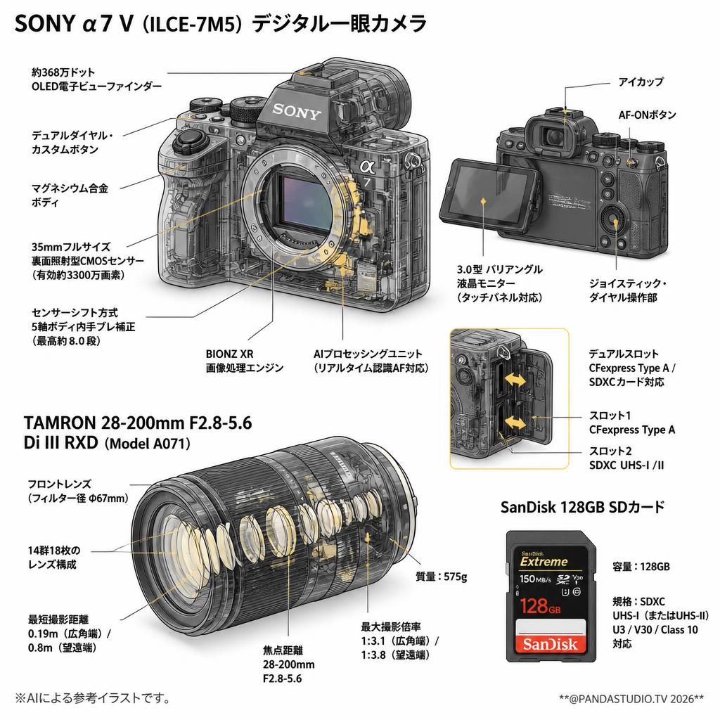 α7 V ILCE-7M5にTAMRON 28-200mmは最適解か？プロが解説 | PANDA TIMES
