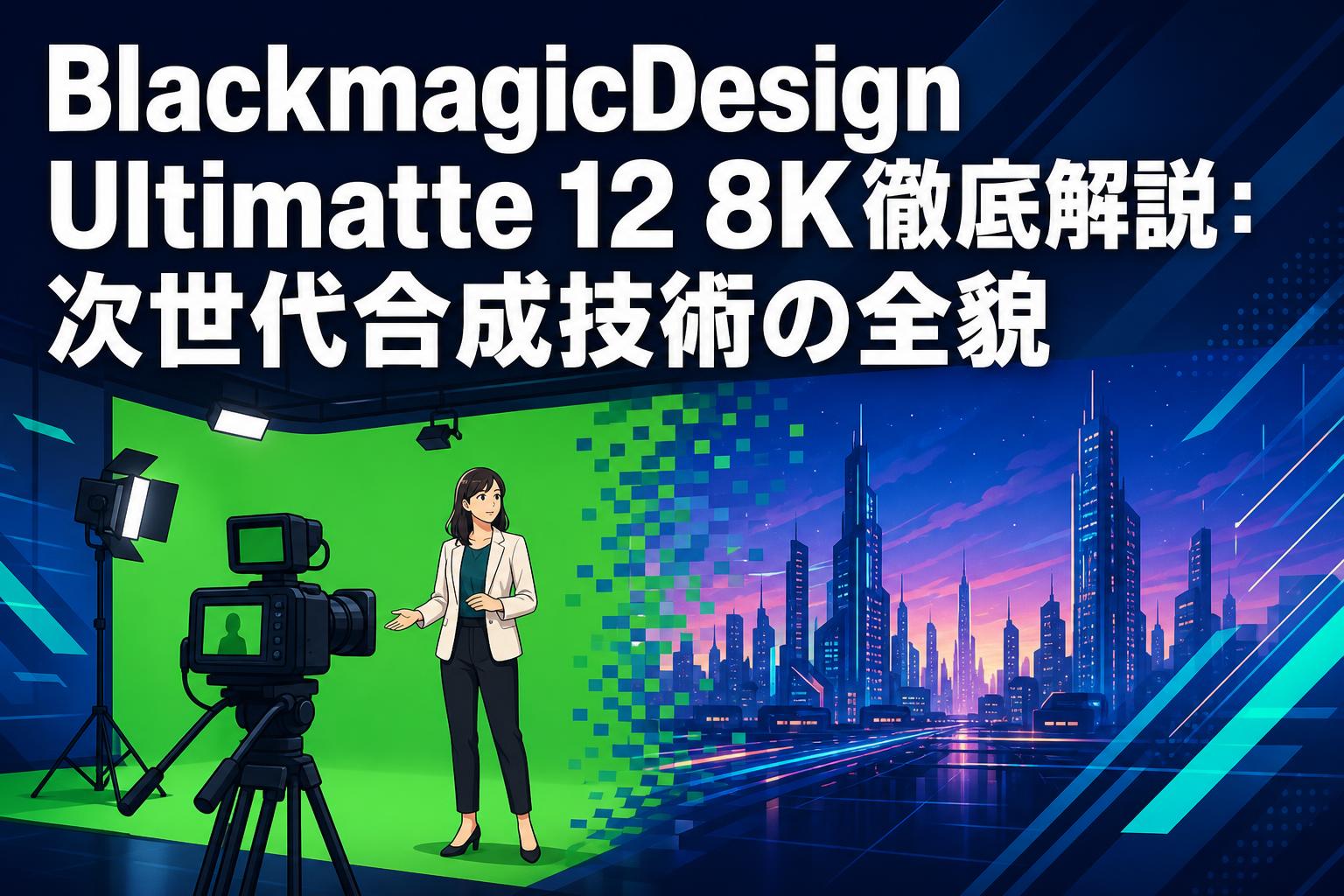 BlackmagicDesign Ultimatte 12 8K徹底解説：次世代合成技術の全貌