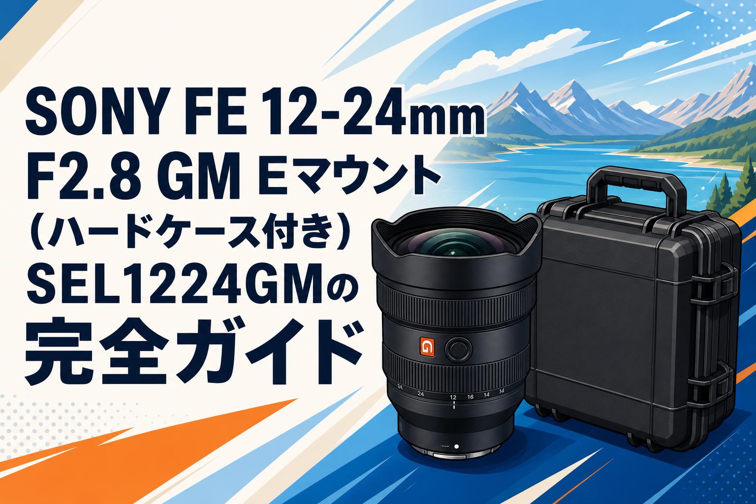 SONY FE 12-24mm F2.8 GM Eマウント（ハードケース付き）SEL1224GMの完全ガイド