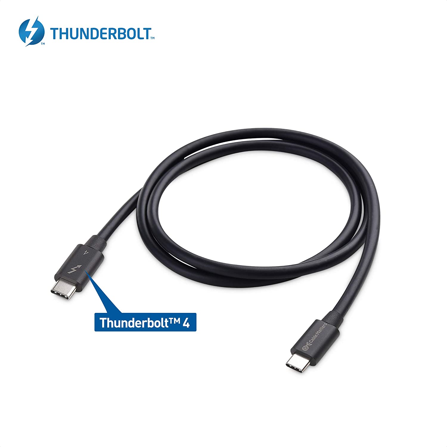 Thunderbolt 4 USB4.0 ケーブル 40Gbps 100W充電 0.8m | パンダスタジオ・レンタル公式サイト
