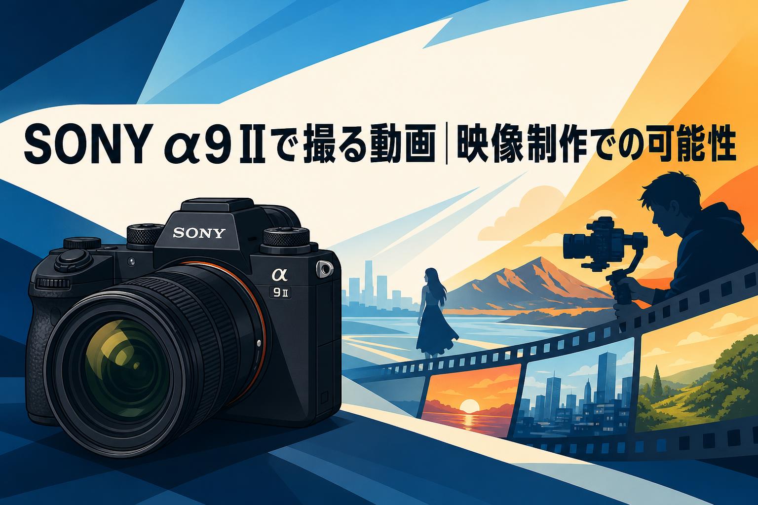 SONY α9 IIで撮る動画｜映像制作での可能性