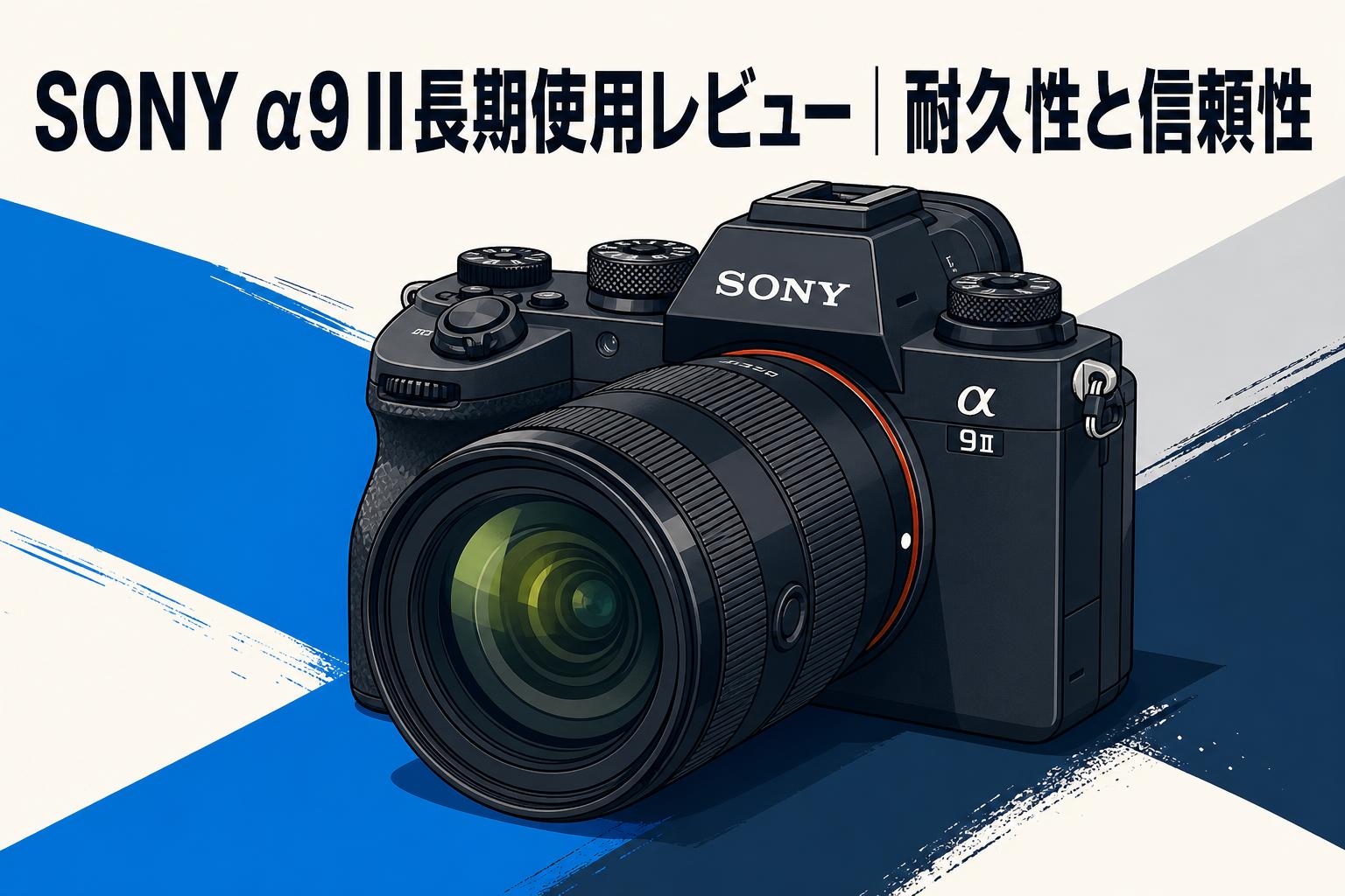 SONY α9 II長期使用レビュー｜耐久性と信頼性