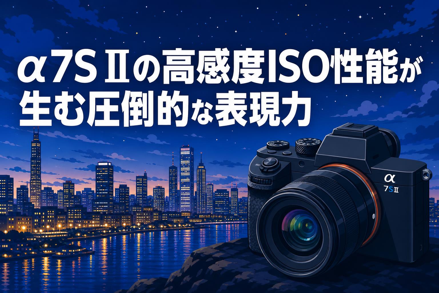 α7S IIの高感度ISO性能が生む圧倒的な表現力