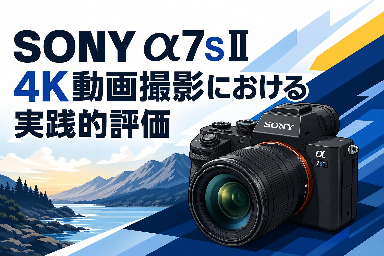SONY α7S II 4K動画撮影における実践的評価