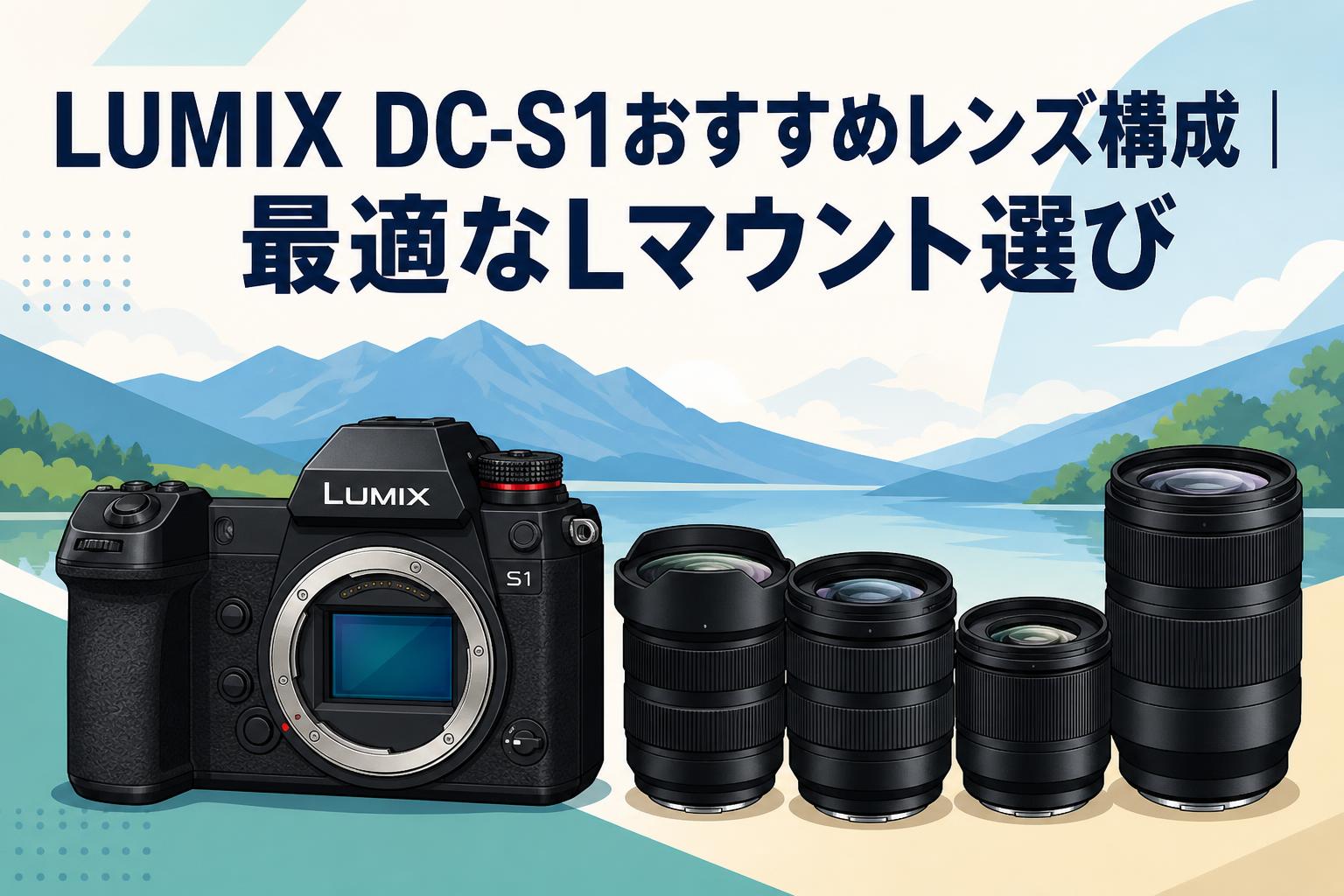 LUMIX DC-S1おすすめレンズ構成｜最適なLマウント選び