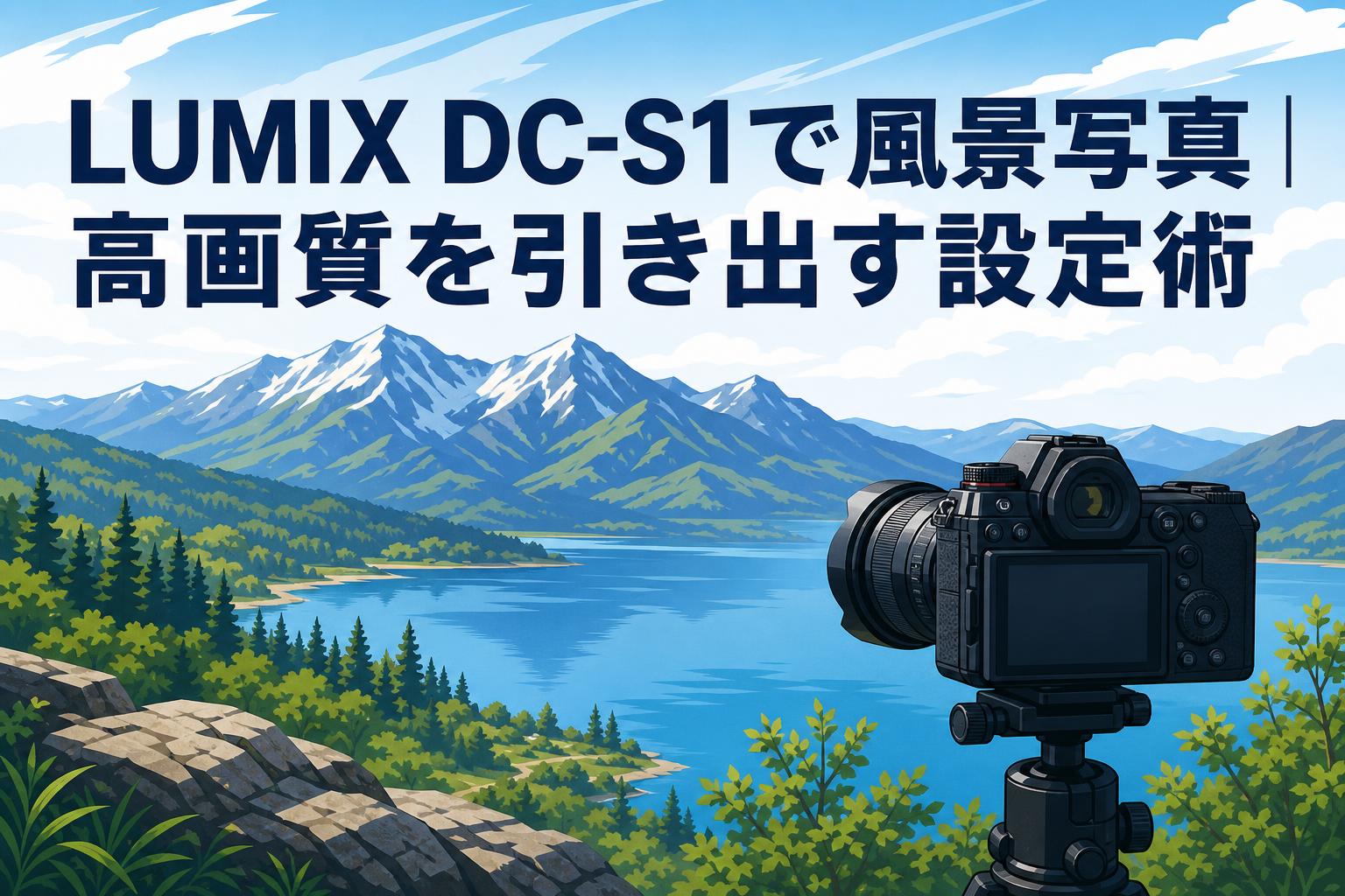 LUMIX DC-S1で風景写真｜高画質を引き出す設定術